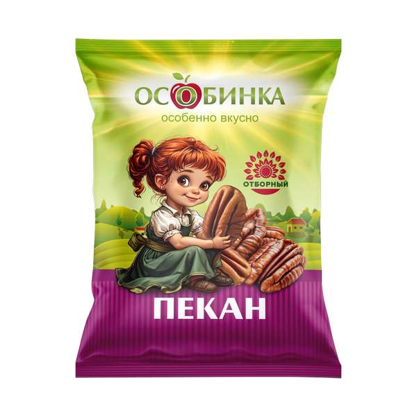 Упаковка Пекан - аренда торгового знака Особинка